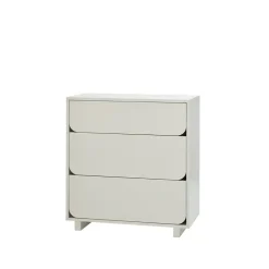 Cómoda Vidja baja, Sand, 3 cajones