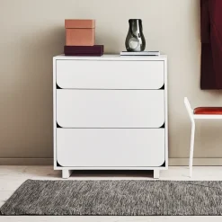 Cómoda Vidja baja, Sand, 3 cajones