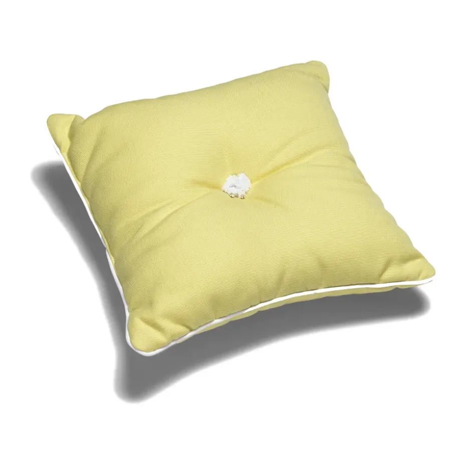 Cojín 30, Amarillo claro, 30x30 cm