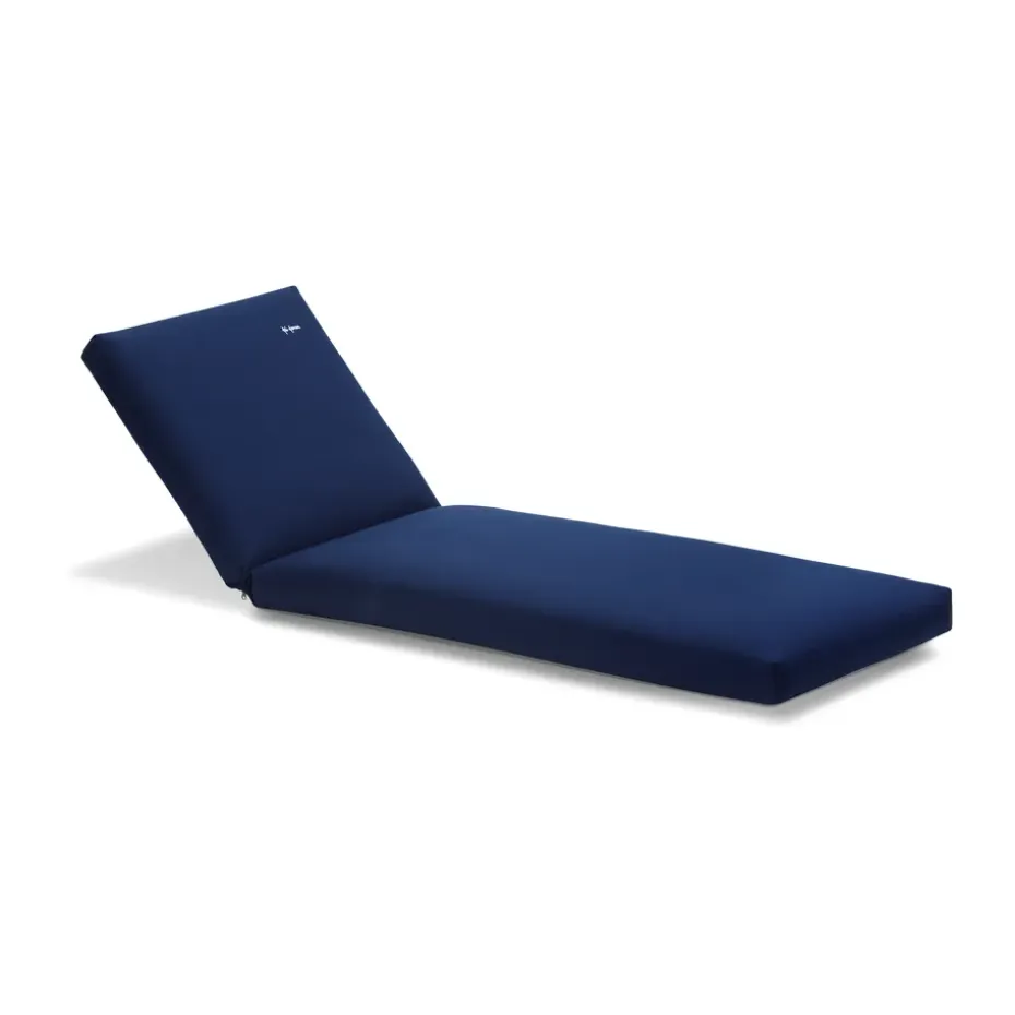 Cojín 60 para cama plegable 31, Impermeable azul, 60x185 cm