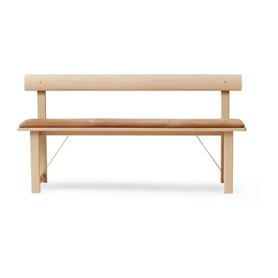 Cojín asiento Position 155 cm, Cuero natural