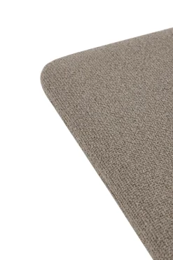 Cojín Curva para taburete Curva 27x32,5 cm, Taupe