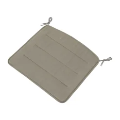 Cojín de asiento Linear Steel Armchair, Twitell light grey