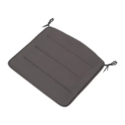Cojín de asiento Linear Steel Armchair, Twitell dark grey