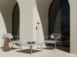 Cojín de asiento para sillón YUA, Melange grey