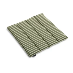 Cojín de asiento Terrazza, Olive bold stripe, 40x40 cm