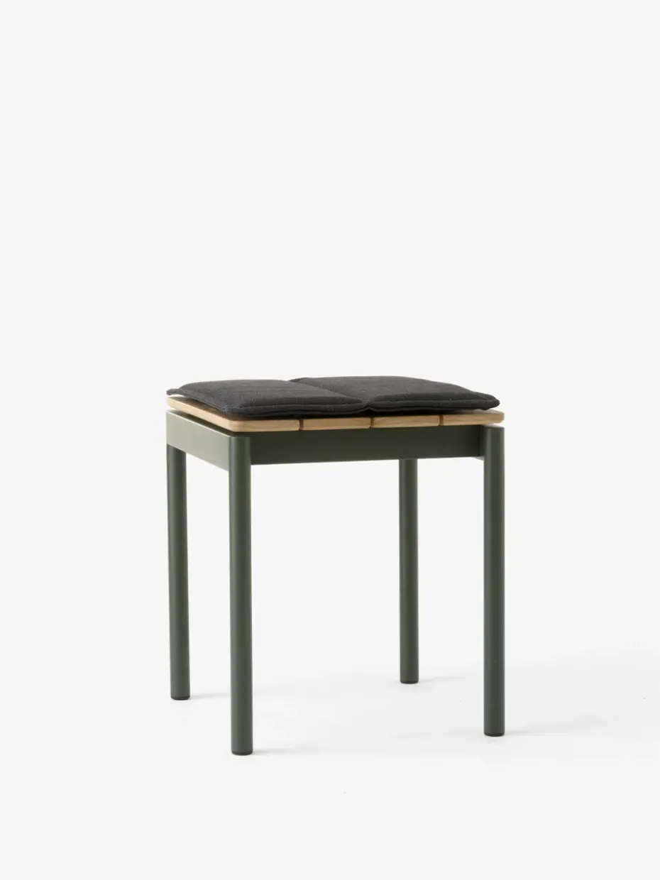 Cojín de asiento Ville Outdoor AV47, 40x40 cm, Heritage 18009 Char