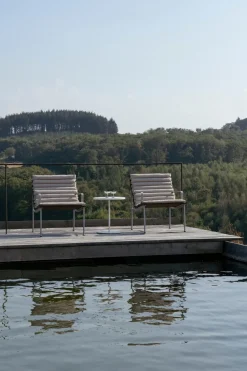 Cojín de respaldo y asiento Traverse Quilted Lounge Chair/Armchair , Beige arena