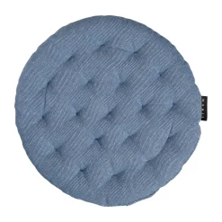 Cojín de silla Pepper Ø37 cm, Azul mar profundo