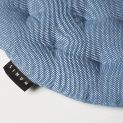 Cojín de silla Pepper Ø37 cm, Azul mar profundo
