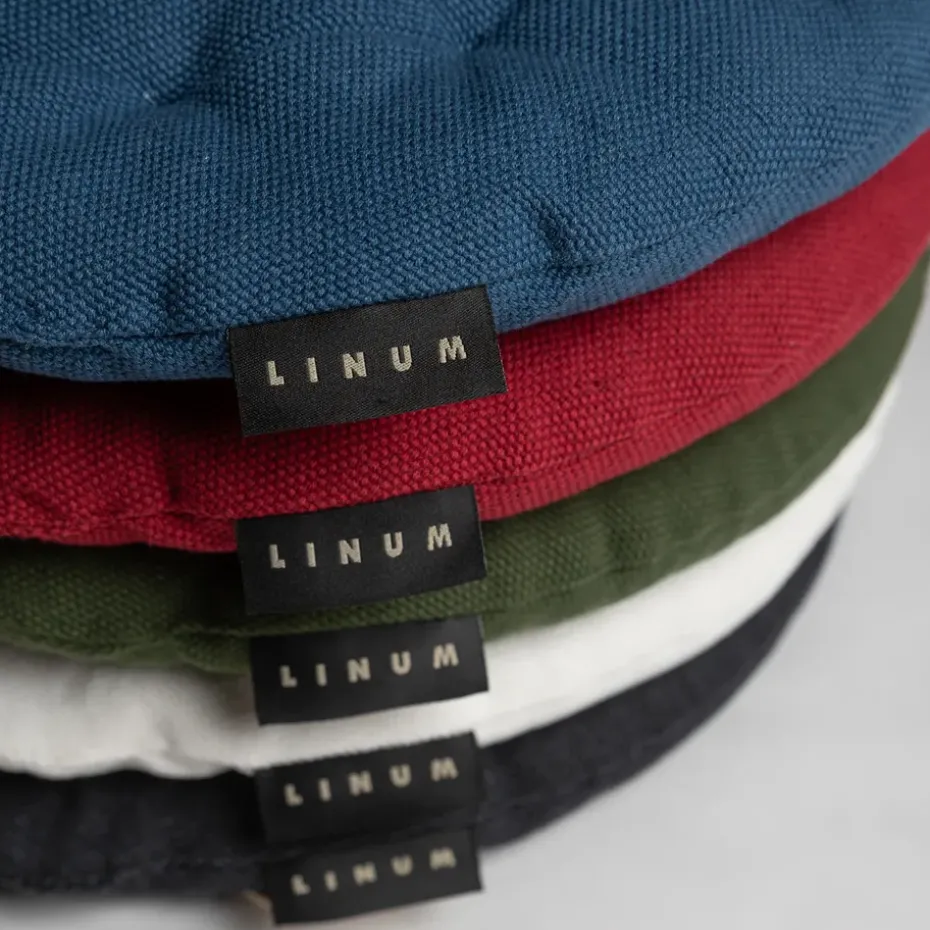 Cojín de silla Pepper Ø37 cm, azul índigo