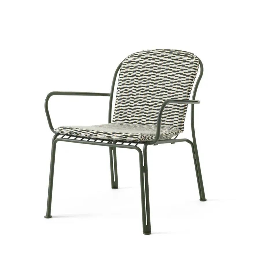 Cojín de silla Thorvald Lounge Chair SC100/SC101, Sunbrella Marquetry Bora