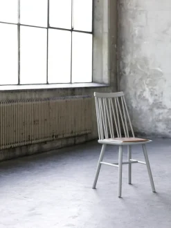 Cojín de silla ZigZag, Cuero bonded camel