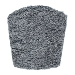 Cojín de silla ZigZag, Piel de oveja grafito