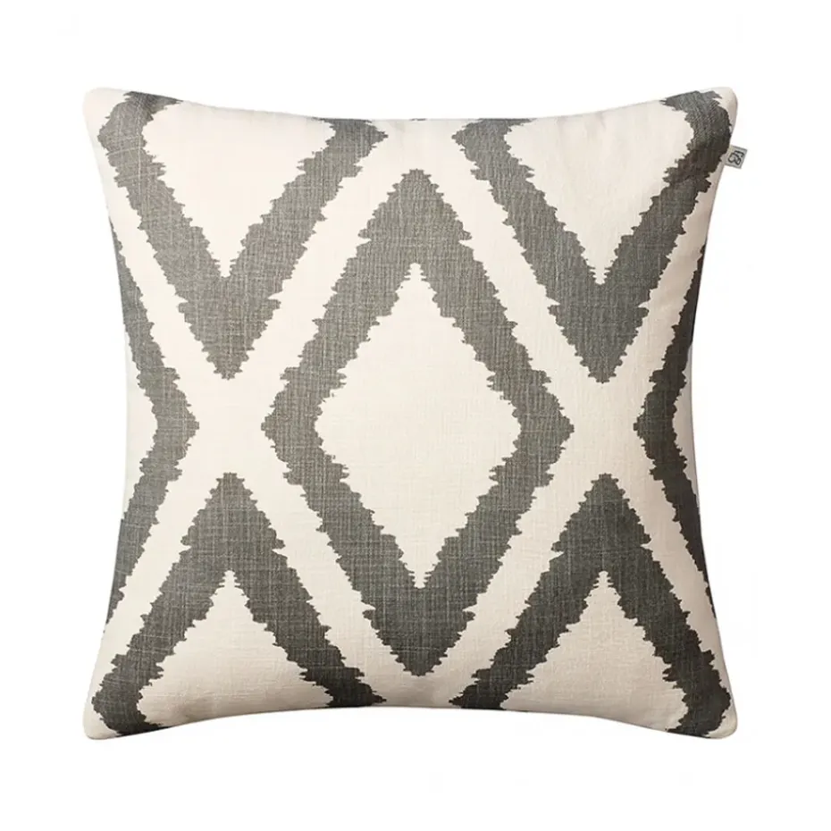 Cojín Diamond, Grey/offwhite, 50x50 cm