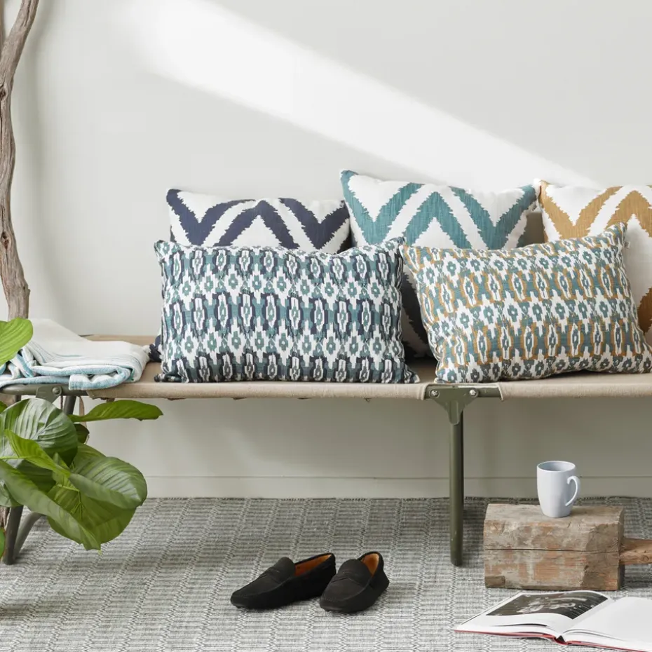 Cojín Diamond, Grey/offwhite, 50x50 cm