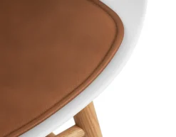 Cojín Form cuero ultra, Brandy 41574