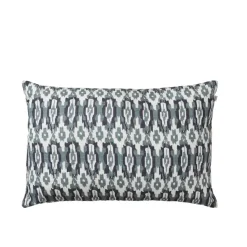 Cojín Ikat Delhi Outdoor 40x60 cm, Heaven blue/beige