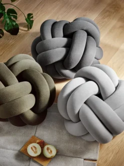 Cojín Knot XL, Grey