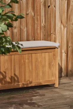 Cojín para baúl con ruedas Bjärknäs S 50x130 cm, Beige