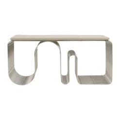 Cojín para banco Curva 32x95,5 cm, Taupe