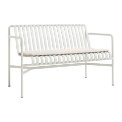 Cojín para banco de comedor Palissade, Cream white