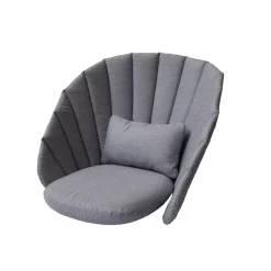 Cojín para Butaca Lounge Peacock, Cane-Line Natté grey