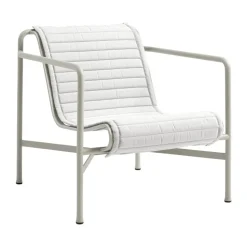 Cojín para Butaca Lounge Palissade High Quilted, Sky grey, para sillón lounge alto