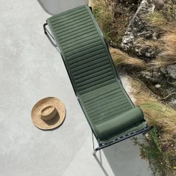 Cojín para chaise longue Palissade Quilted, Olive