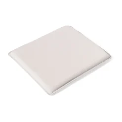 Cojín para silla de comedor con reposabrazos Palissade, Cream white