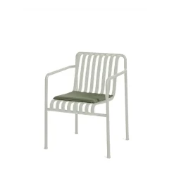Cojín para silla de comedor con reposabrazos Palissade, Olive