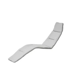 Cojín para silla de sol Sunrise, Cane-Line Natté light grey