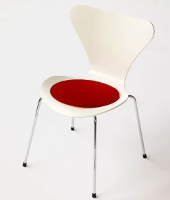 Cojín para silla DOT, Rojo