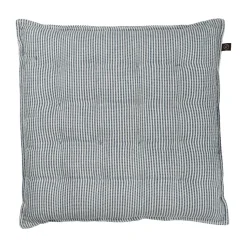 Cojín para silla Ernst 40x40 cm, Azul y blanco