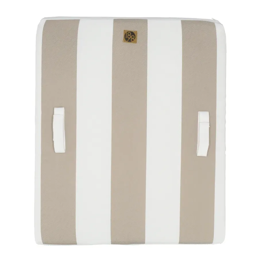 Cojín para silla Holma 41x49 cm, Taupe striped