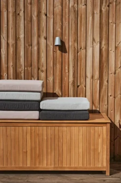 Cojín para silla Nydala 40,6x45 cm, Gris oscuro