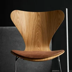 Cojín para silla Series 7 cuero, Brown