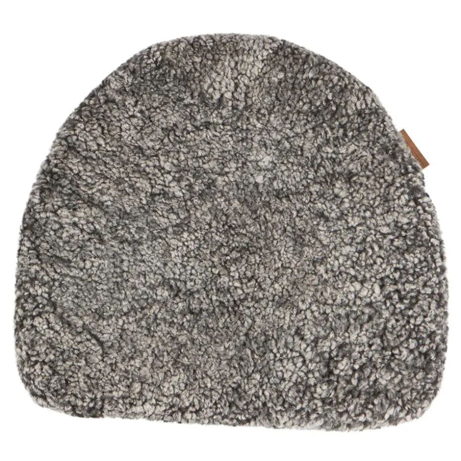 Cojín para silla Shepherd Judith acolchado 34x36 cm, Grafito gris