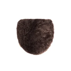 Cojín para silla Shepherd Judith acolchado 34x36 cm, marrón oscuro