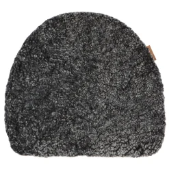 Cojín para silla Shepherd Judith acolchado 34x36 cm, Grafito negro