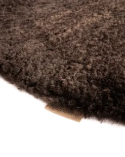 Cojín para silla Shepherd Ellen no acolchado 34x36 cm, marrón oscuro