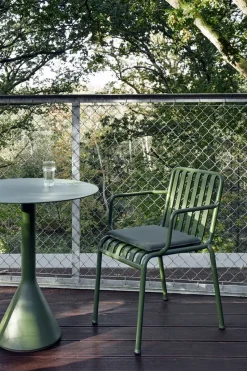 Cojín para silla y silla con reposabrazos Palissade, Olive