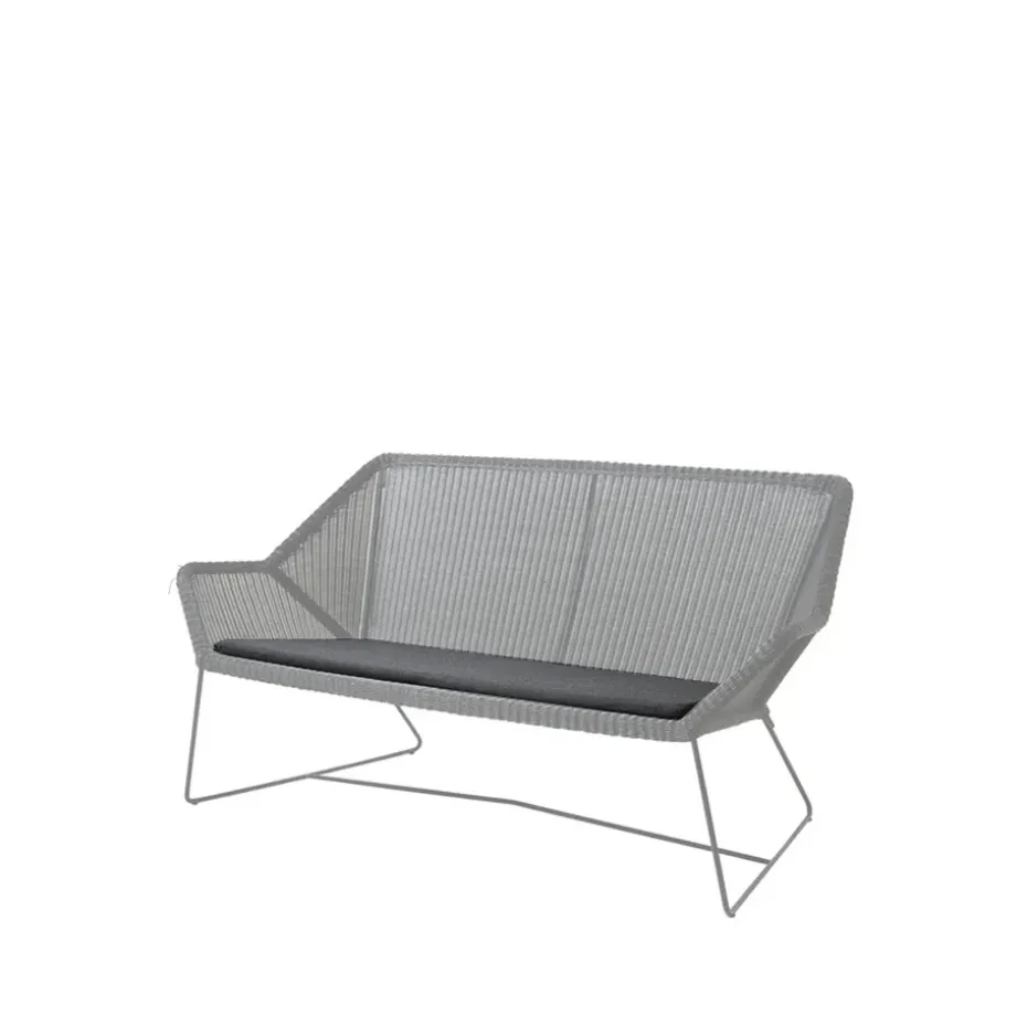 Cojín para sofá de 2 plazas Breeze, Cane-line Natté light grey