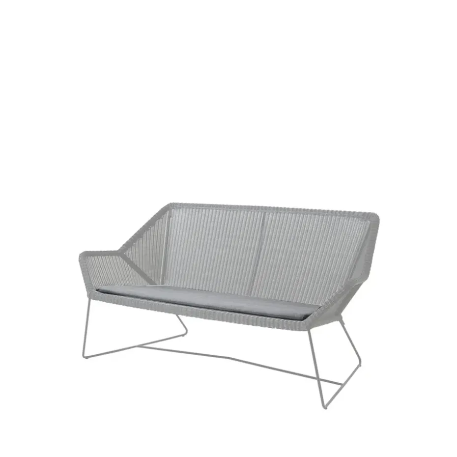 Cojín para sofá de 2 plazas Breeze, Cane-line Natté light grey