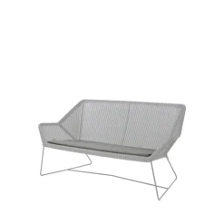 Cojín para sofá de 2 plazas Breeze, Cane-line Natté light grey