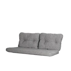 Cojín para sofá Ocean, Cane-Line wove dark grey, izquierdo/derecho