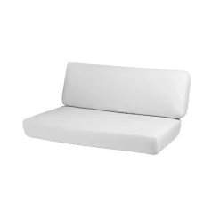Cojín para sofá Savannah, 2 plazas Cane-Line Natté white, izquierdo