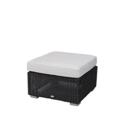 Cojín para taburete Chester, Sunbrella Natté white