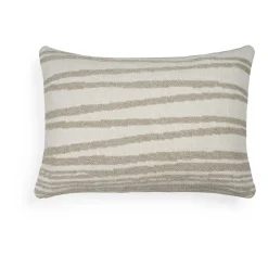 Cojín Stripes outdoor 40x60 cm, Lumbar (beige)