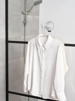 Colgador Brabantia con ventosa, Gris claro